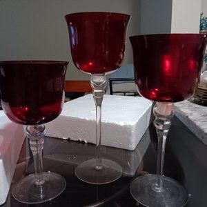 Candle holders for dining table